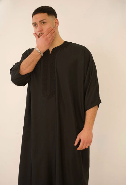 Gandoura - Mitternachtschwarz