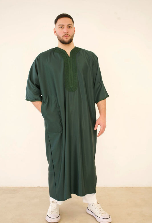 Gandoura - Moosgrün